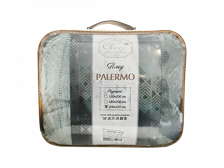 Плед Cleo "PALERMO" GREEN EURO